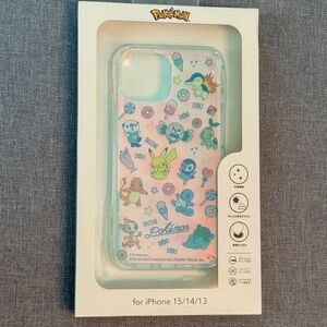 Pokemon Iridescent Pastel iPhone Case - Blue, Pink, Yellow, fits iPhone 15,14,13